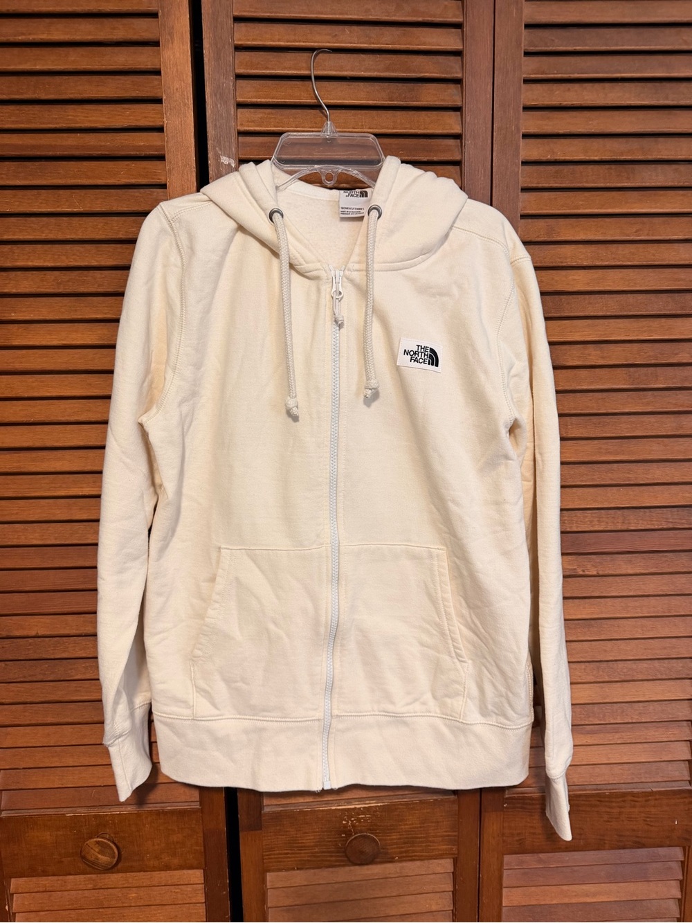 The North Face Women's Cream Full-Zip Hoodie